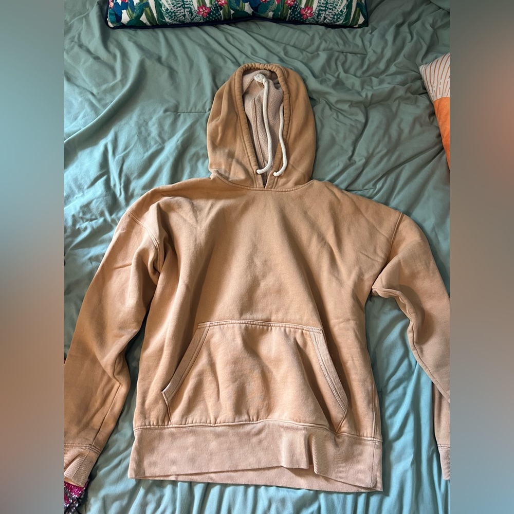 Yellow hoodie